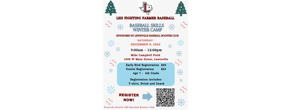 Farmer Baseball Winter Camp