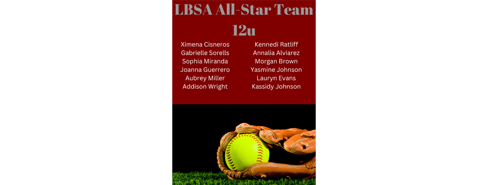 12u Softball Spring 2025 Allstar Team